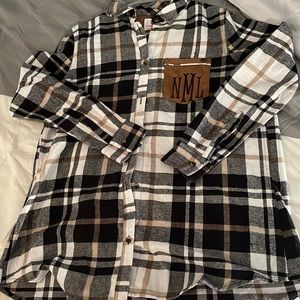 Marley lilly flannel shirt size L